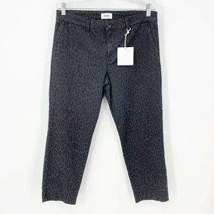 Pistola leopard print wild night jeans